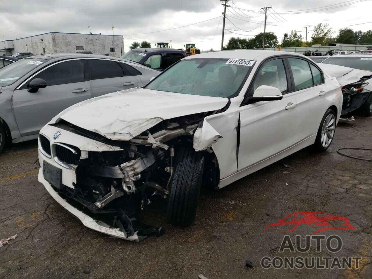 BMW 3 SERIES 2016 - WBA8A3C59GK551208