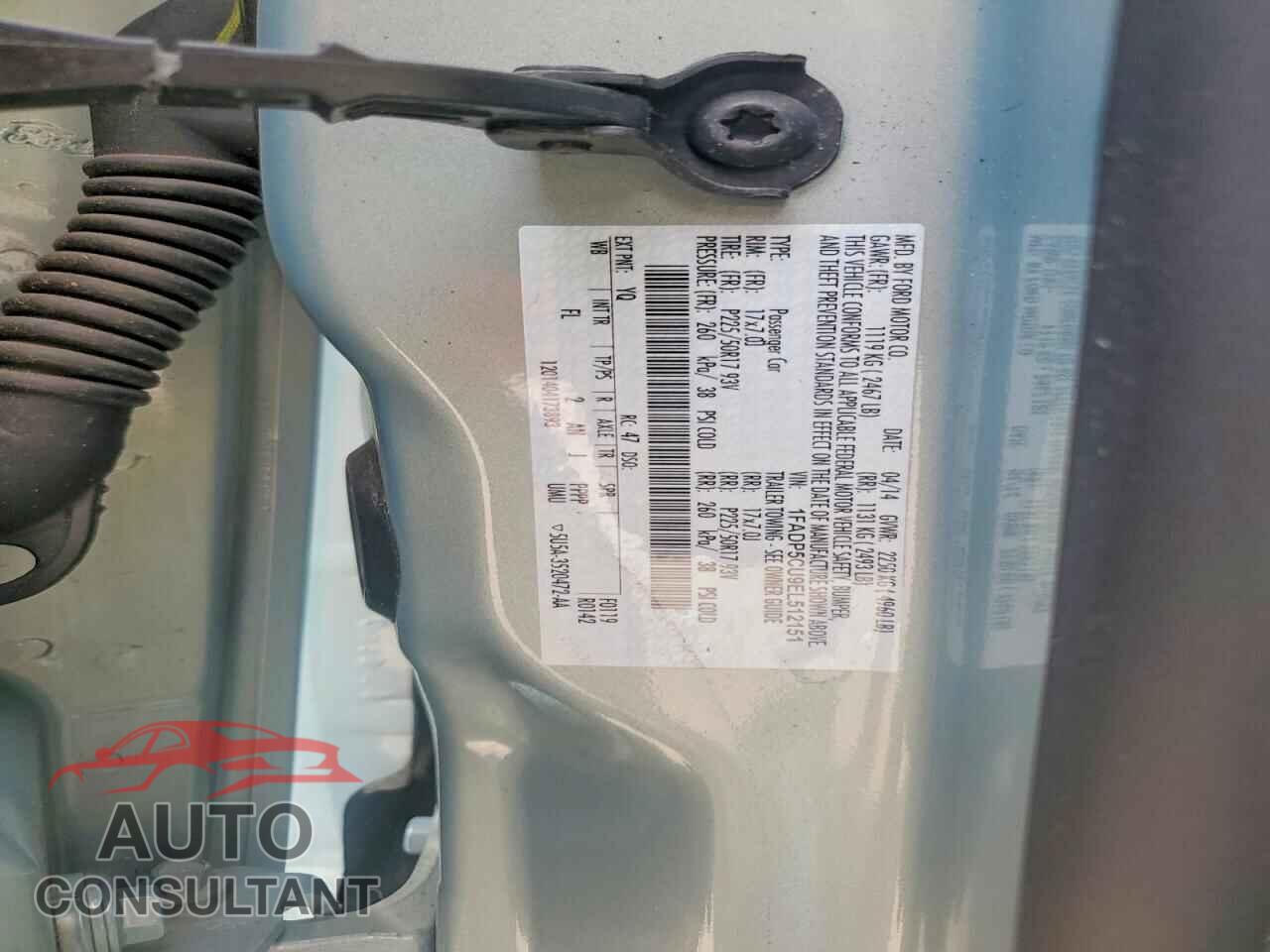 FORD CMAX 2014 - 1FADP5CU9EL512151