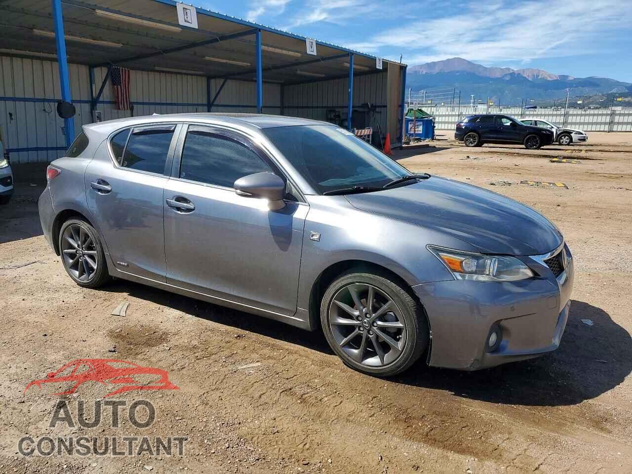 LEXUS CT 200 2013 - JTHKD5BH7D2125471