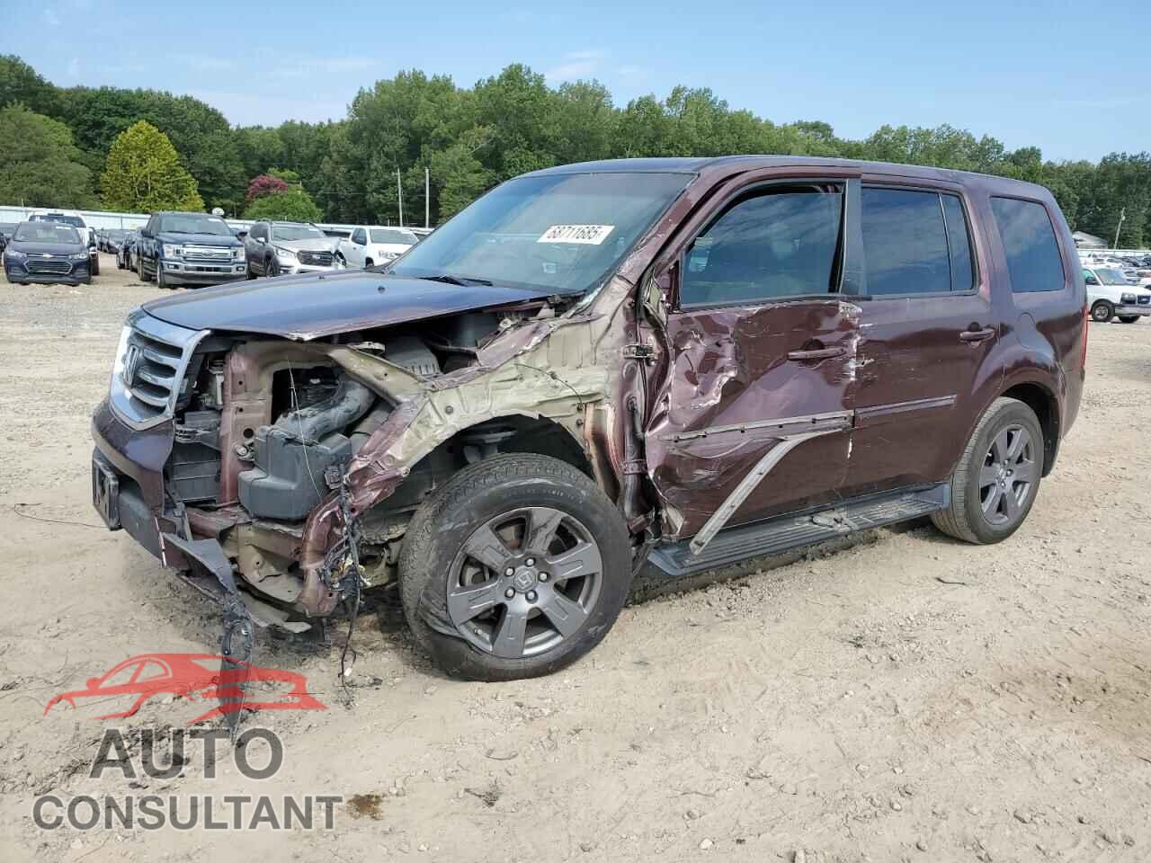 HONDA PILOT 2013 - 5FNYF3H71DB045220