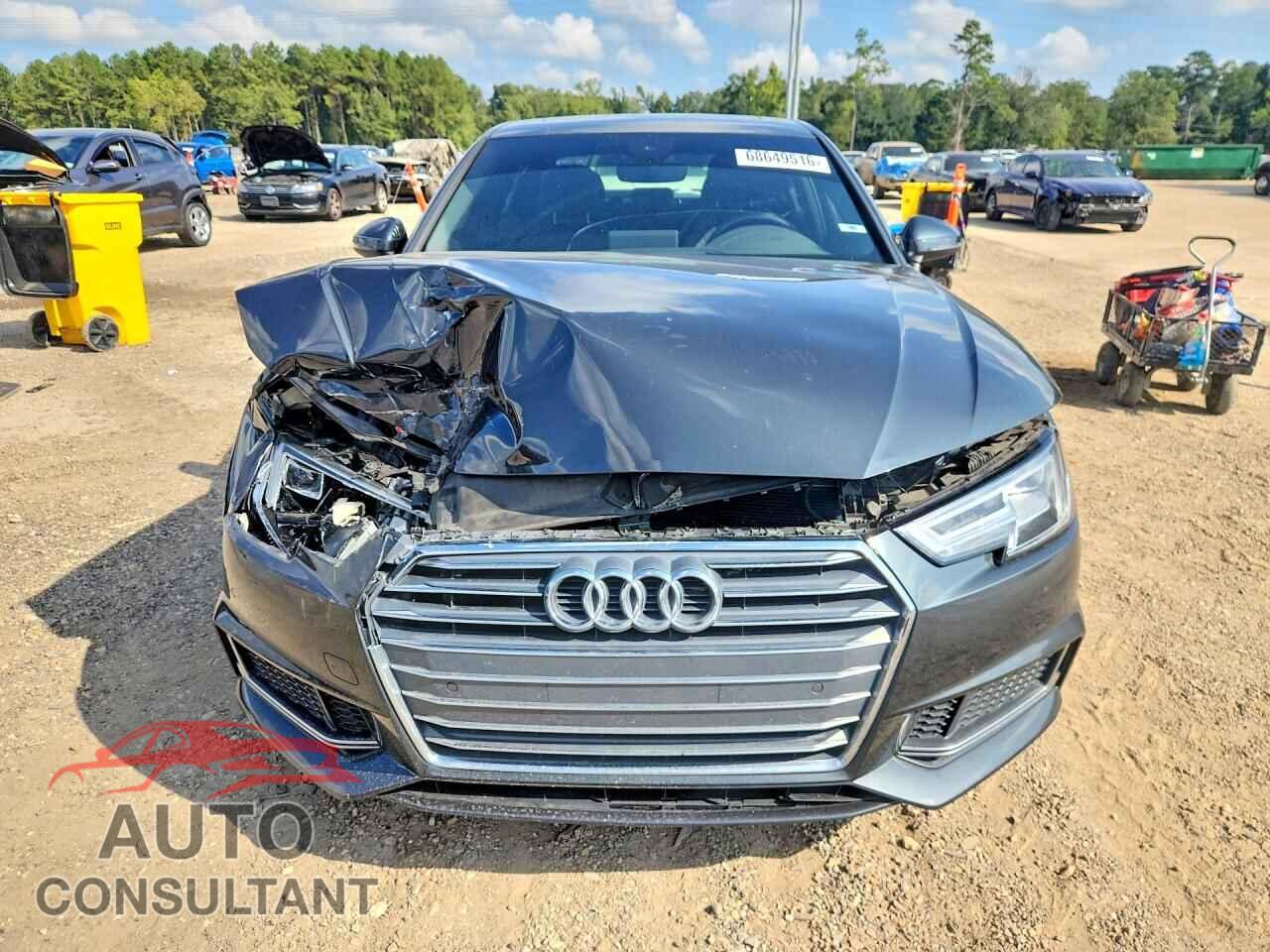 AUDI A4 2019 - WAUHMAF45KA007737