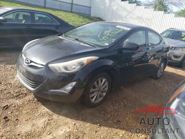 HYUNDAI ELANTRA 2014 - KMHDH4AE6EU041725