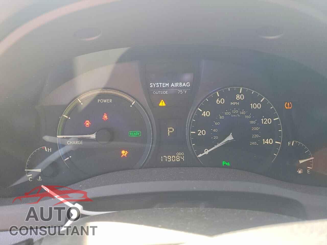 LEXUS RX450 2012 - JTJBC1BAXC2432676