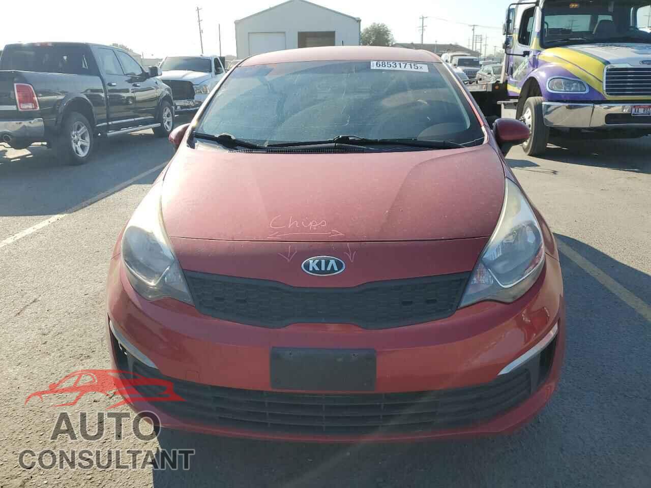 KIA RIO 2017 - KNADM4A33H6119785
