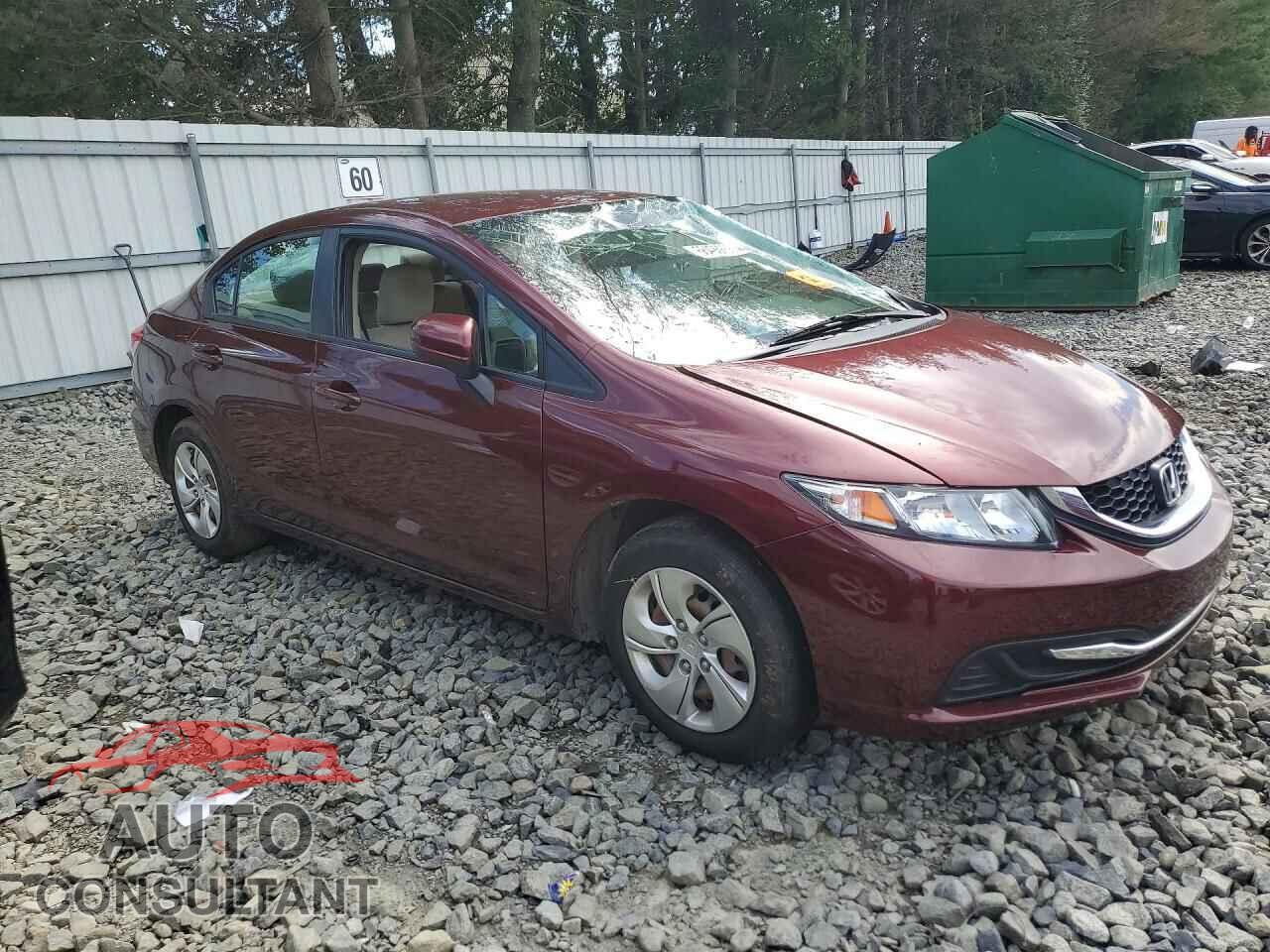 HONDA CIVIC 2014 - 19XFB2F50EE260786