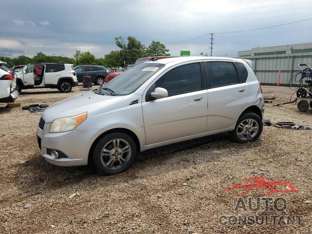 CHEVROLET AVEO 2009 - KL1TG66E59B302956