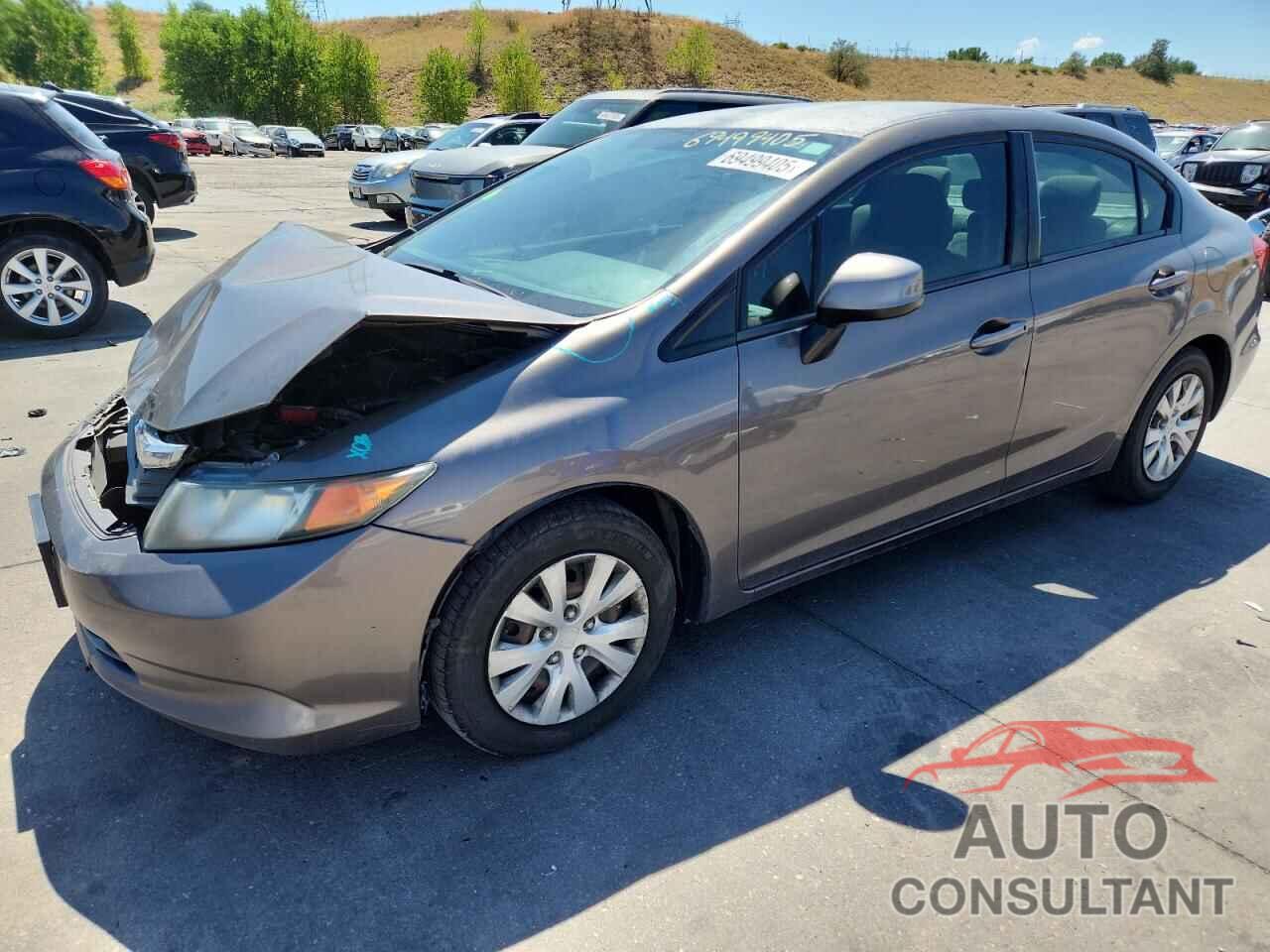 HONDA CIVIC 2012 - 2HGFB2F59CH604358