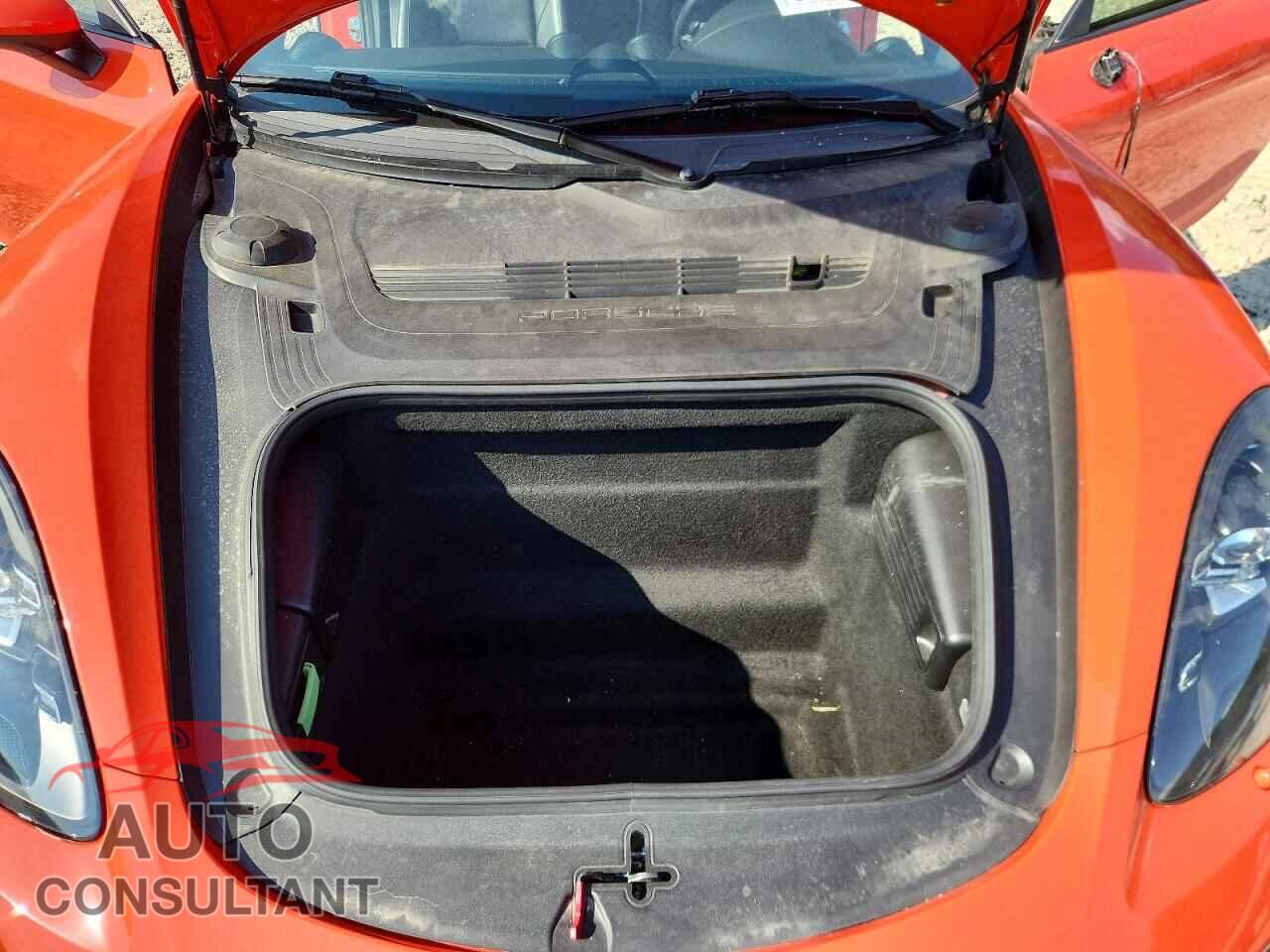 PORSCHE CAYMAN 2017 - WP0AB2A84HS285509