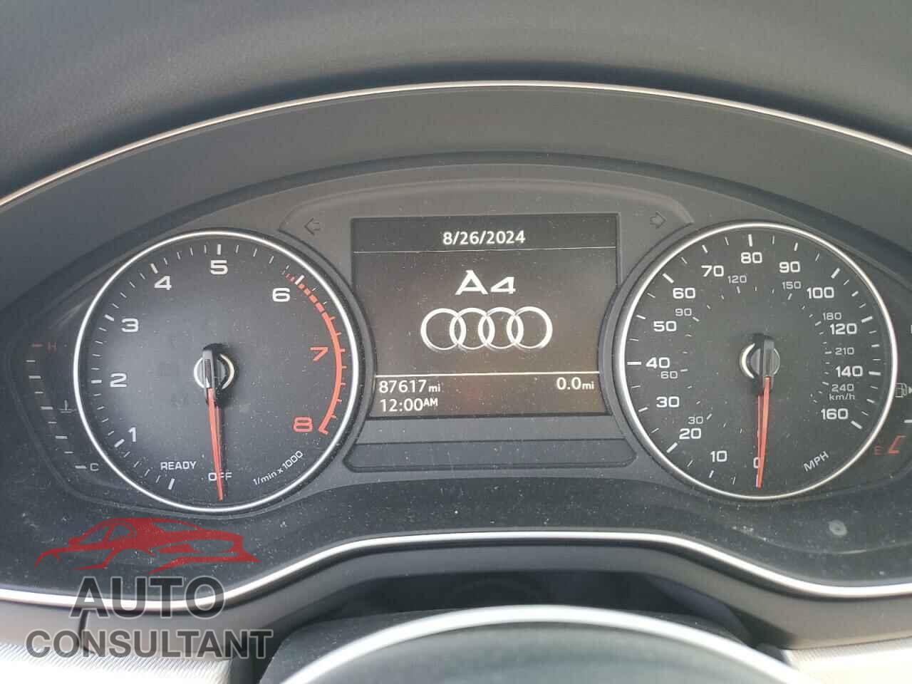 AUDI A4 2017 - WAUGNAF46HN056357