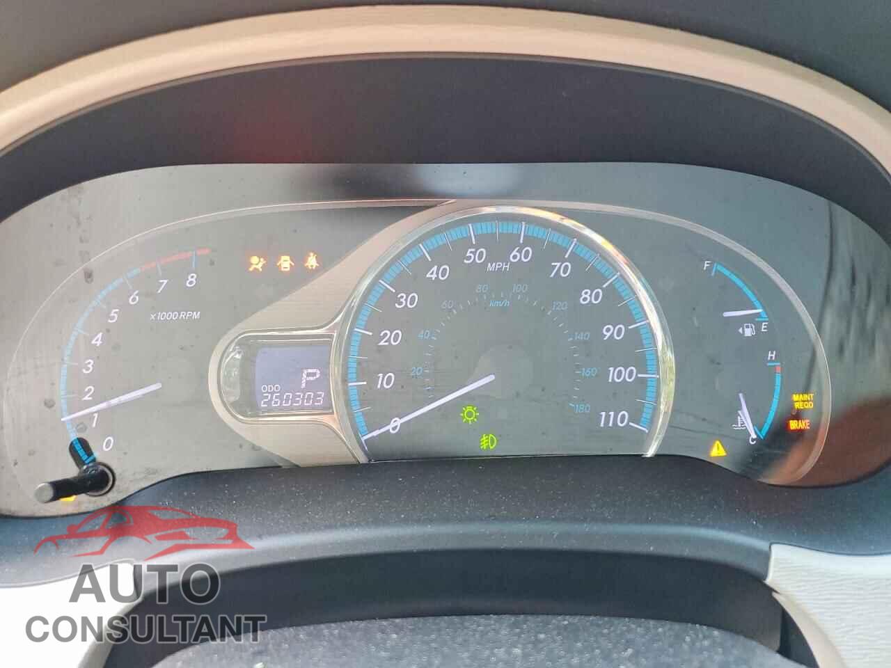 TOYOTA SIENNA 2011 - 5TDYK3DC2BS038459