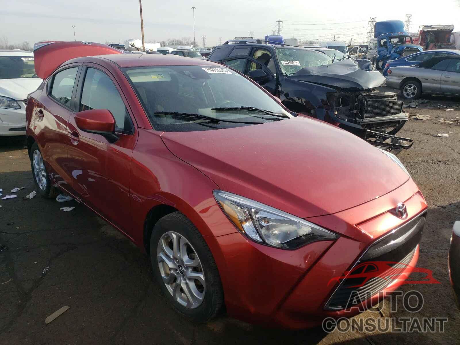 TOYOTA YARIS 2017 - 3MYDLBYV8HY169836