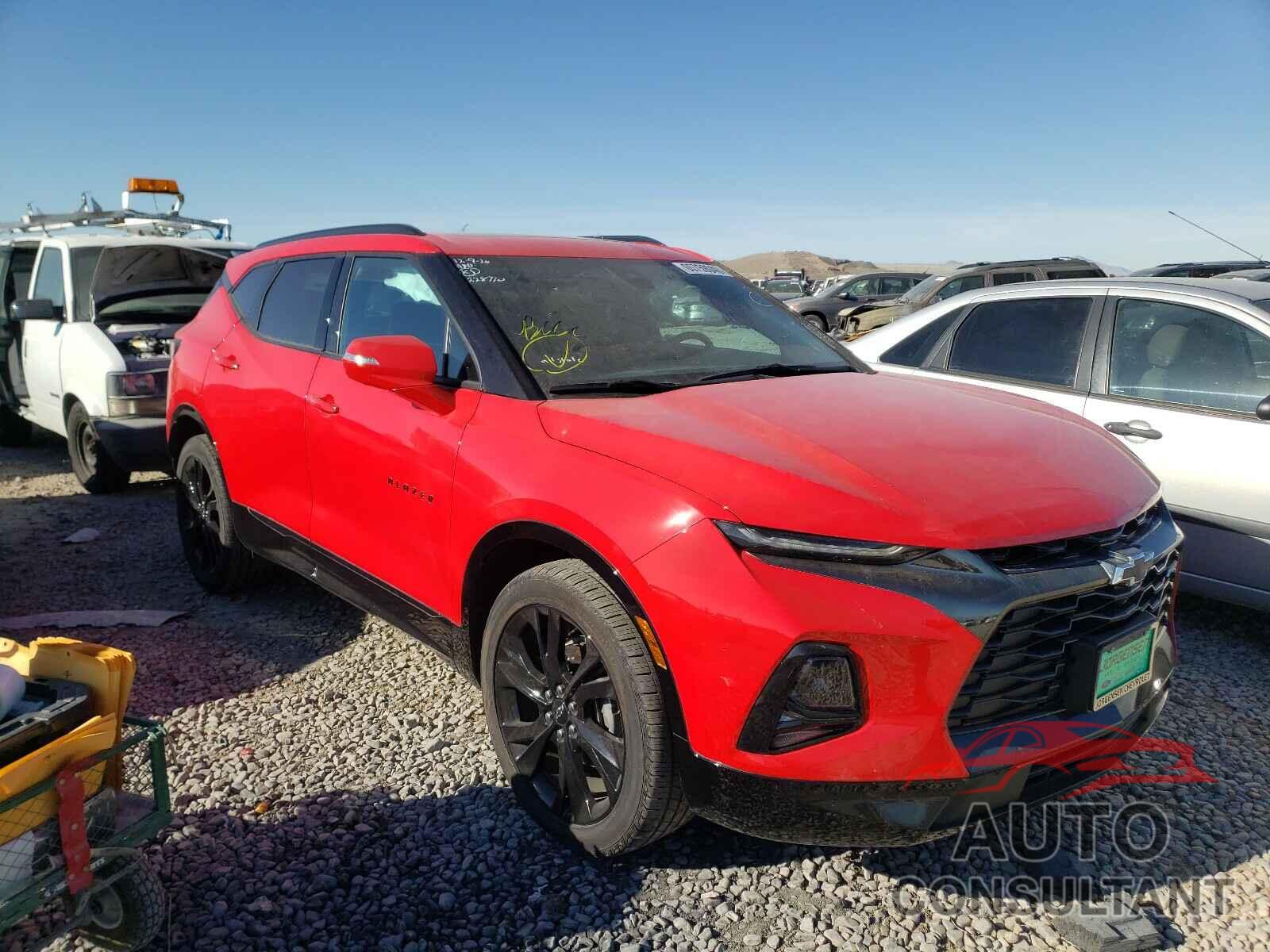 CHEVROLET BLAZER 2020 - 3GNKBKRS7LS595078