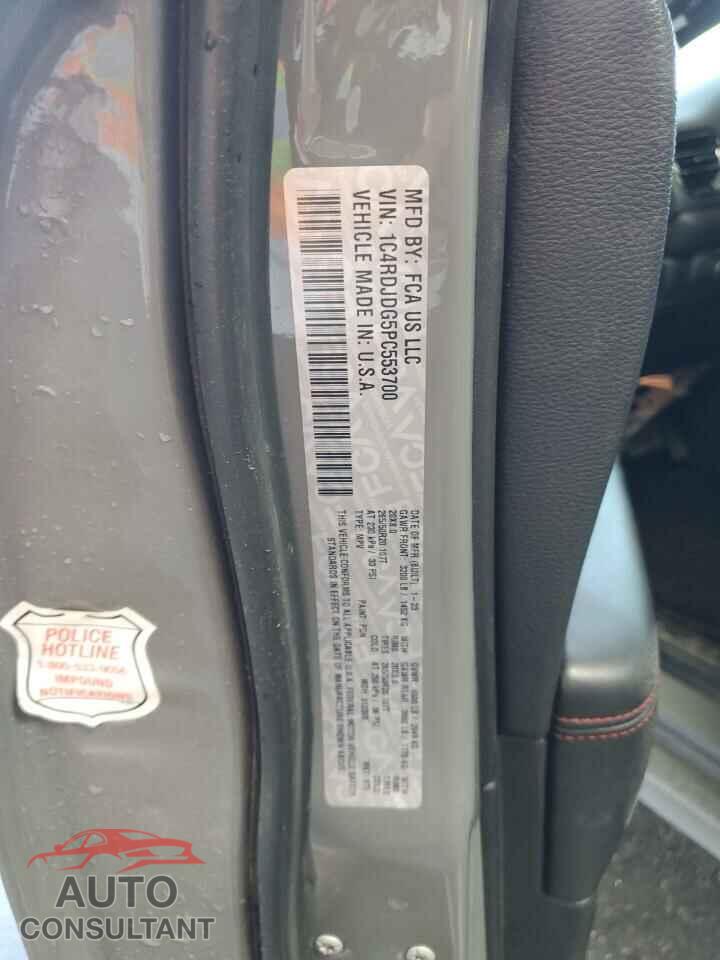 DODGE DURANGO 2023 - 1C4RDJDG5PC553700