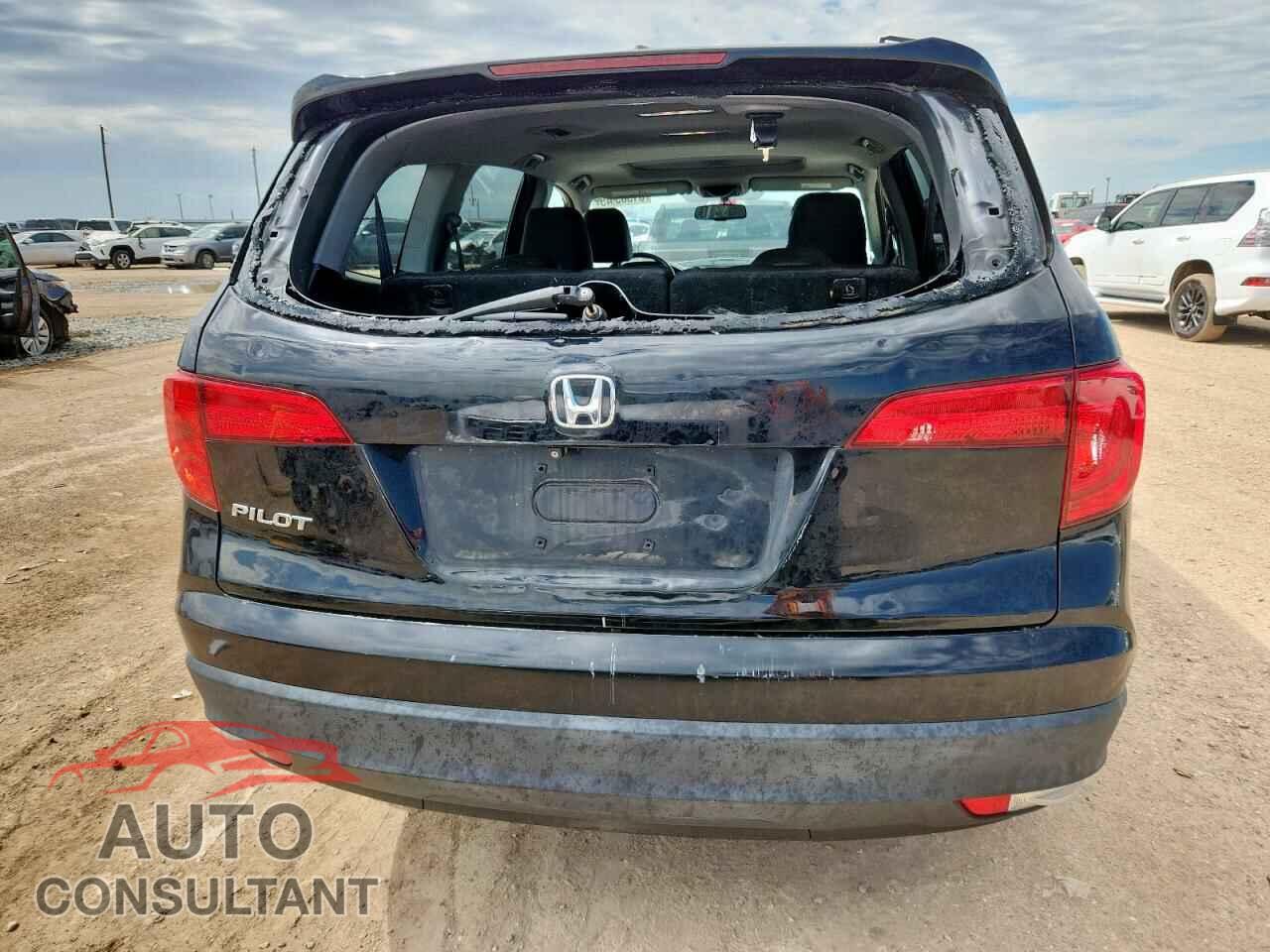 HONDA PILOT 2017 - 5FNYF5H55HB003701