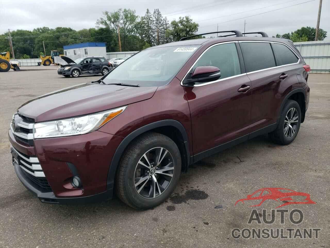 TOYOTA HIGHLANDER 2019 - 5TDBZRFHXKS983432