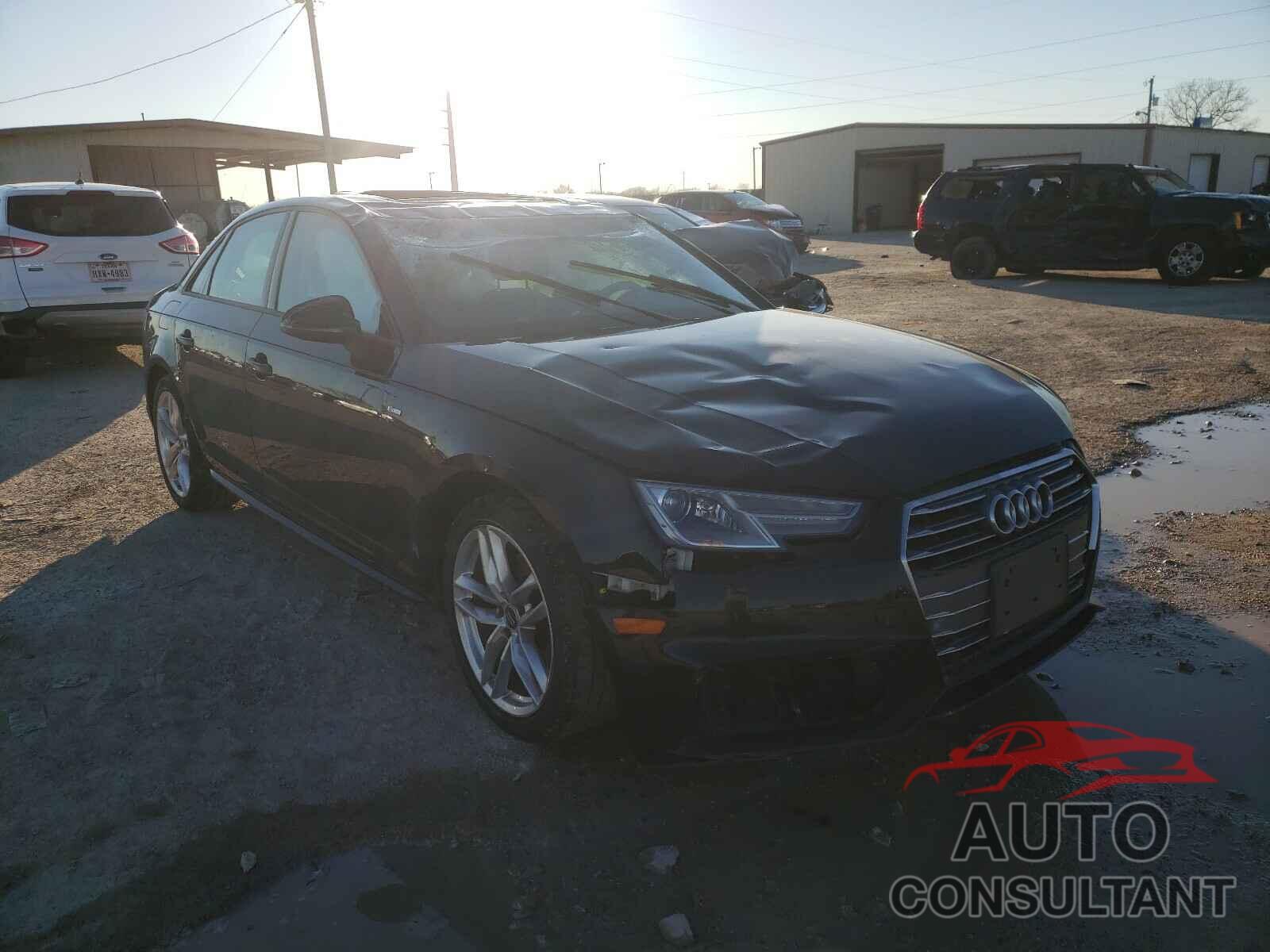 AUDI A4 2017 - WAUKMAF41HN055825