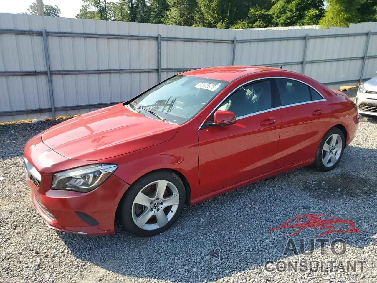 MERCEDES-BENZ CLA-CLASS 2018 - WDDSJ4EB5JN649035