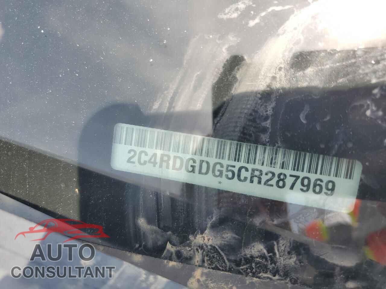 DODGE CARAVAN 2012 - 2C4RDGDG5CR287969