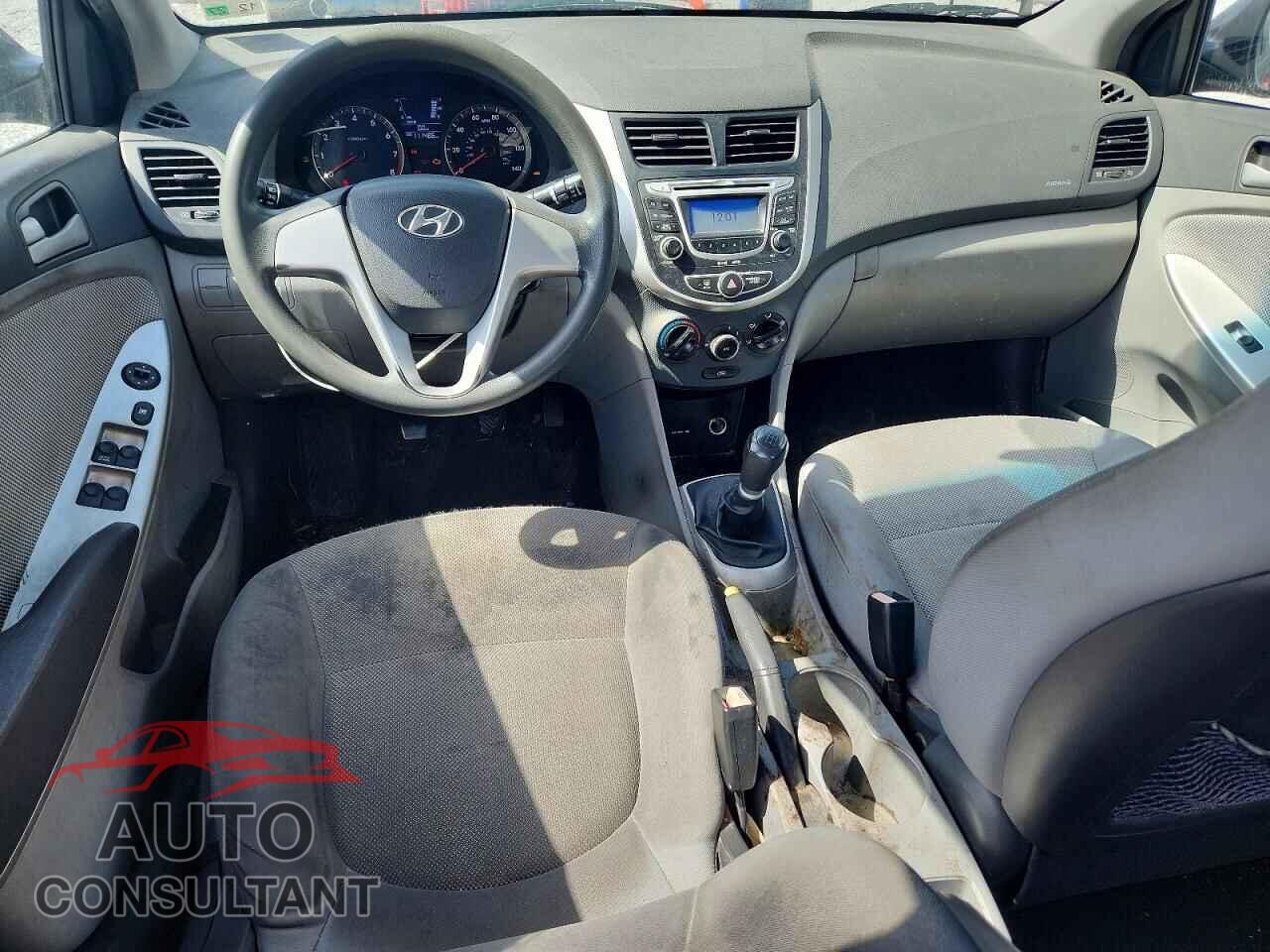 HYUNDAI ACCENT 2012 - KMHCT4AE1CU084327