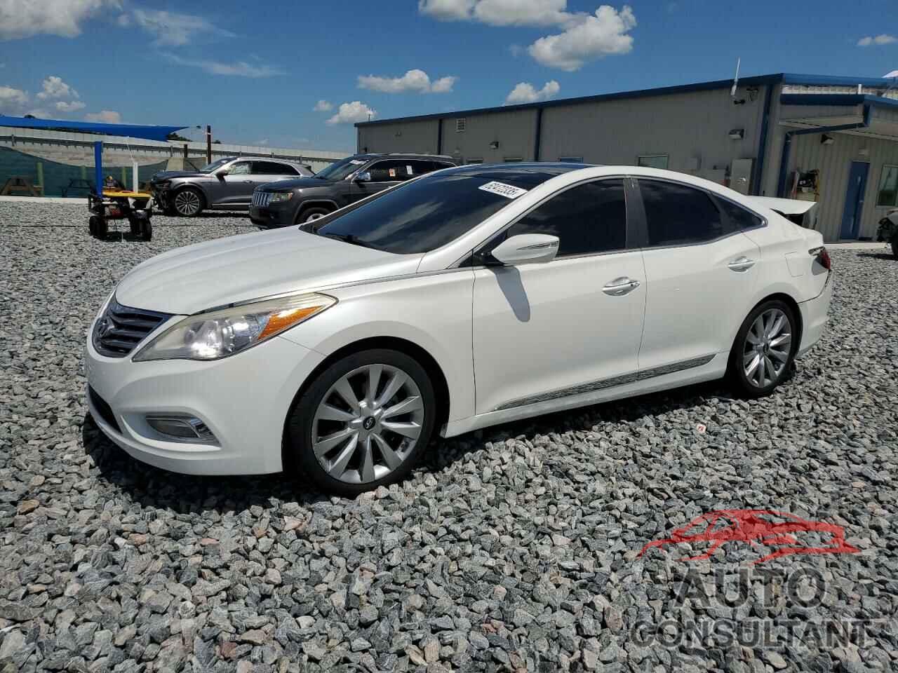 HYUNDAI AZERA 2013 - KMHFH4JG4DA310590