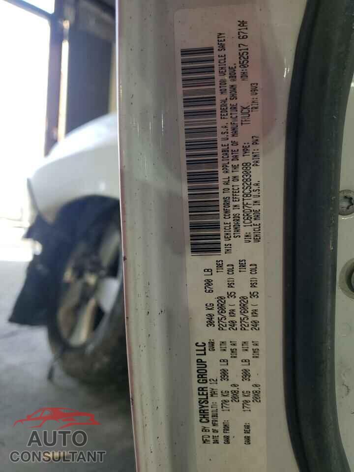 DODGE RAM 1500 2012 - 1C6RD7FT8CS283088