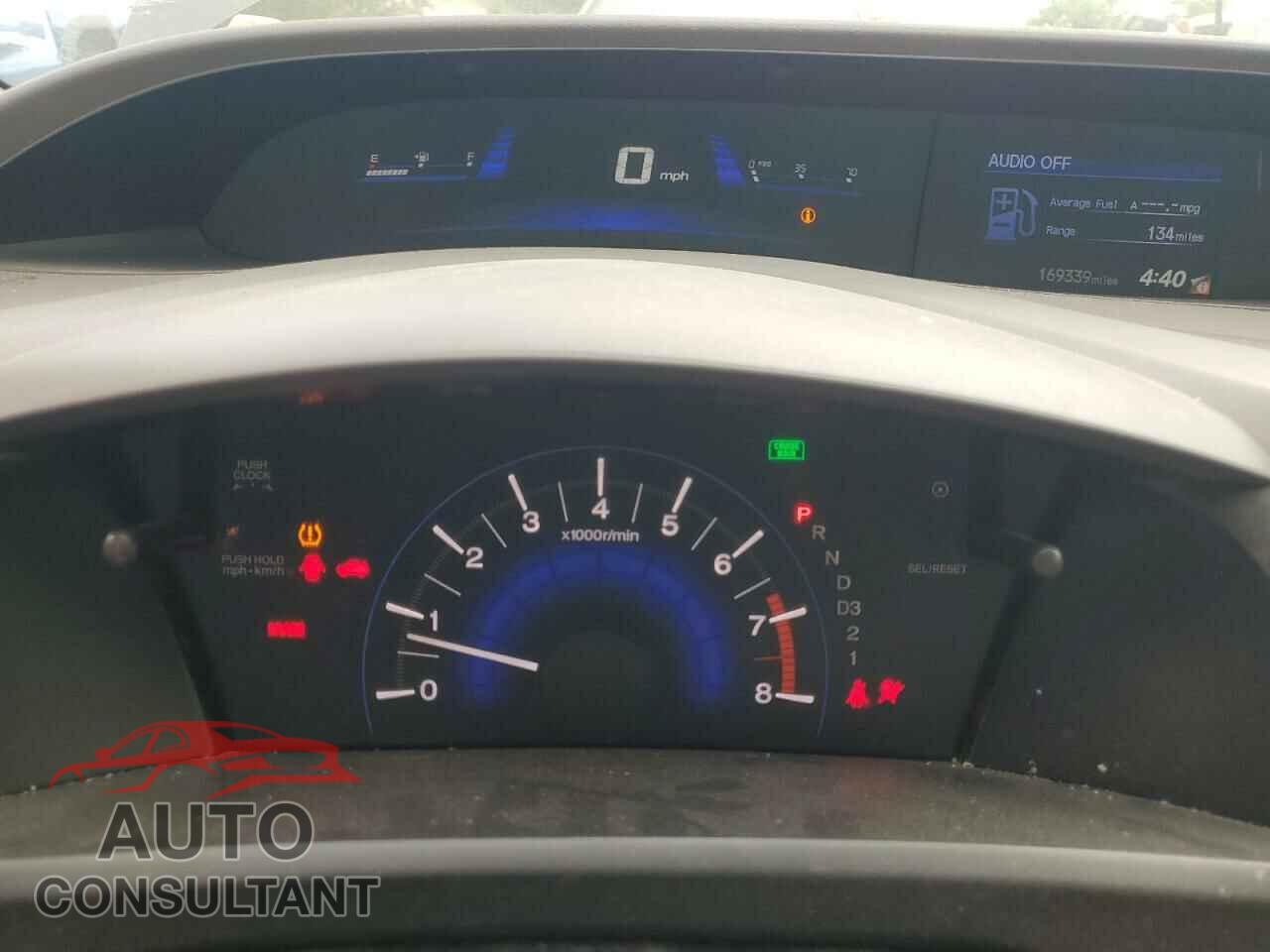 HONDA CIVIC 2012 - 19XFB2F58CE361572