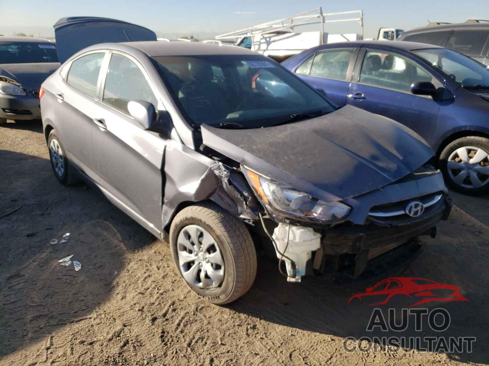 HYUNDAI ACCENT 2017 - KMHCT4AE6HU237730