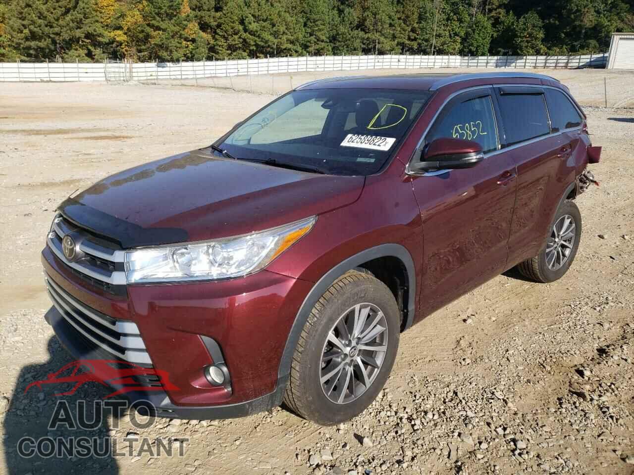 TOYOTA HIGHLANDER 2017 - 5TDKZRFHXHS200425
