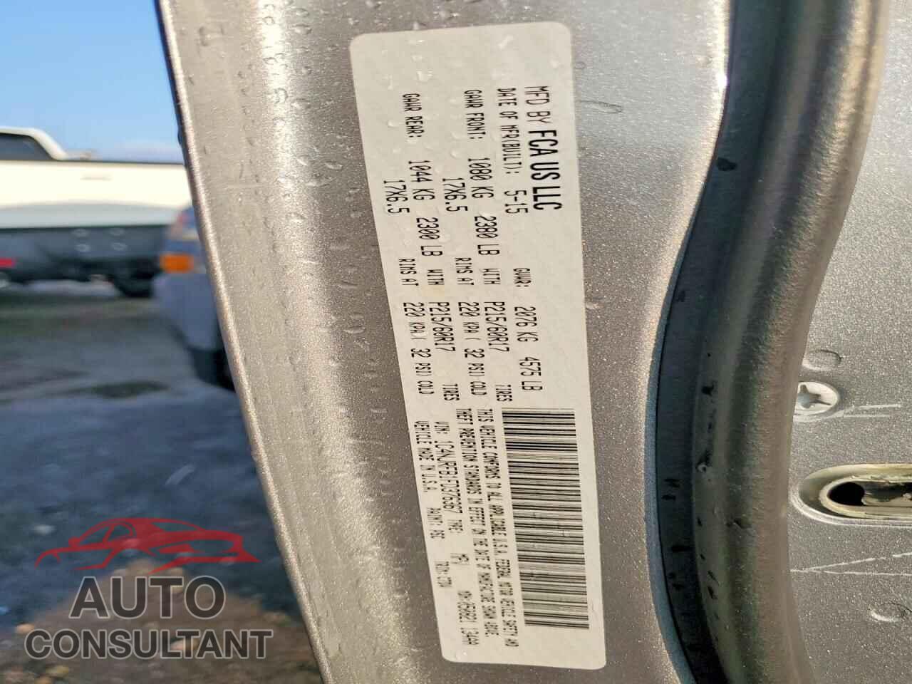 JEEP PATRIOT 2015 - 1C4NJRFB1FD376367