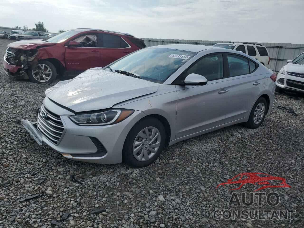 HYUNDAI ELANTRA 2017 - KMHD74LF1HU121737