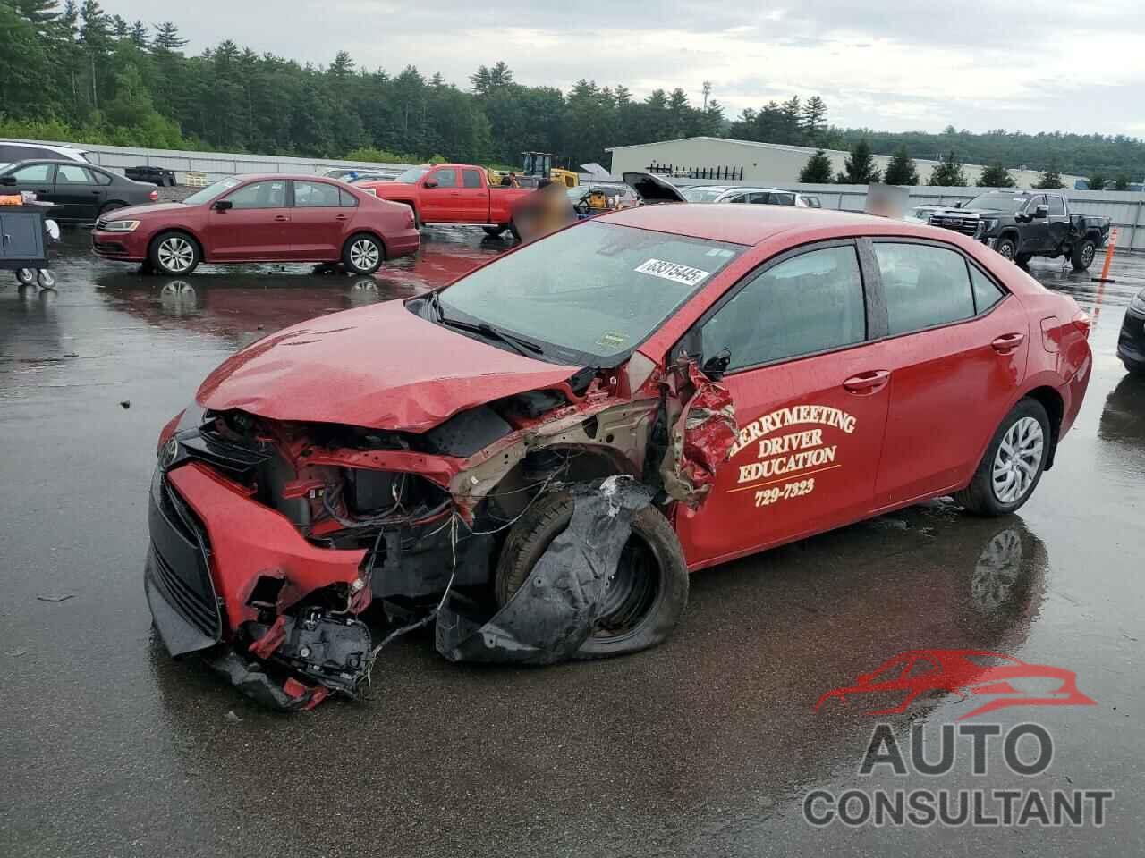 TOYOTA COROLLA 2017 - 2T1BURHE5HC842528