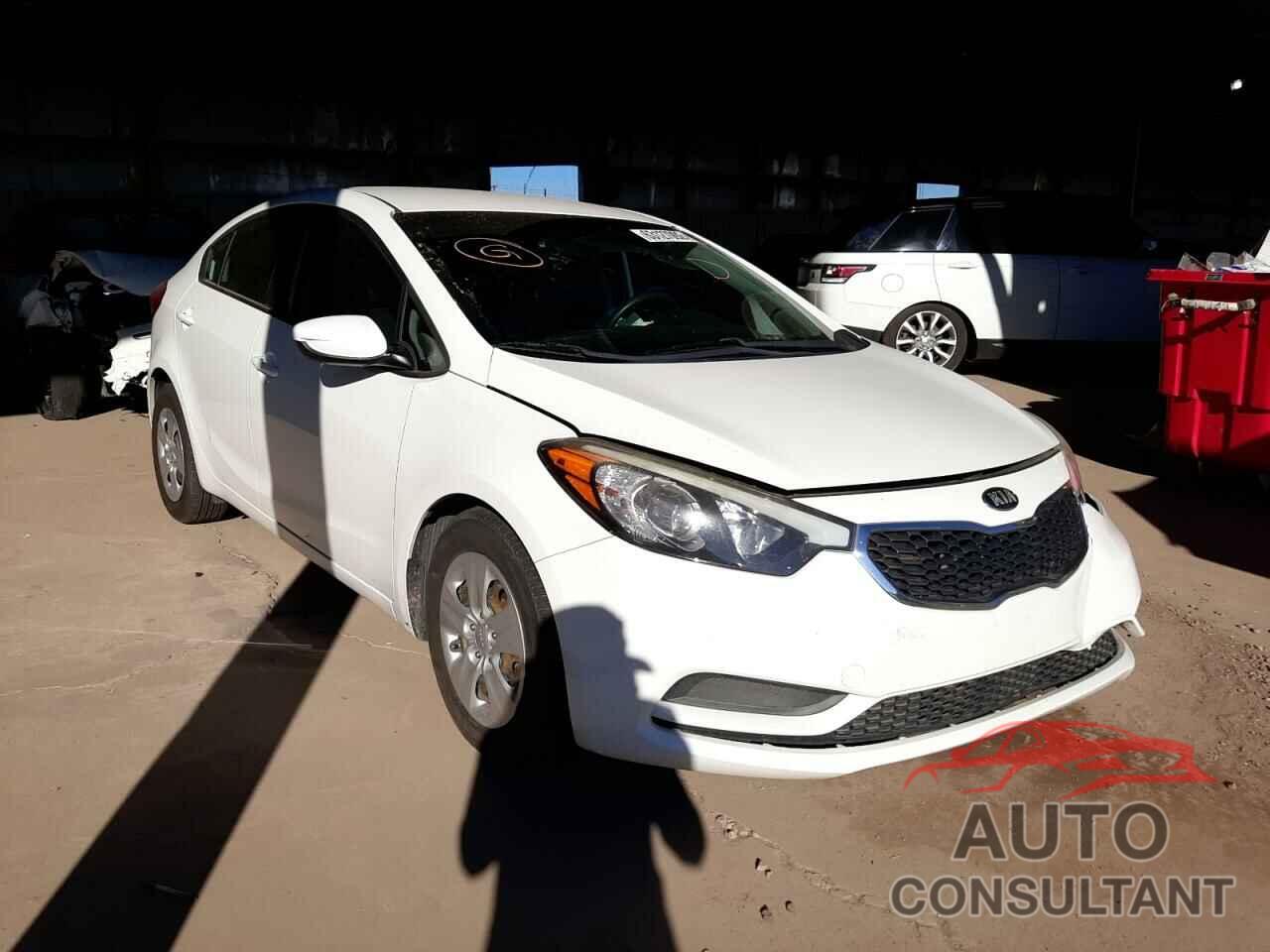 KIA FORTE 2016 - KNAFK4A6XG5607144