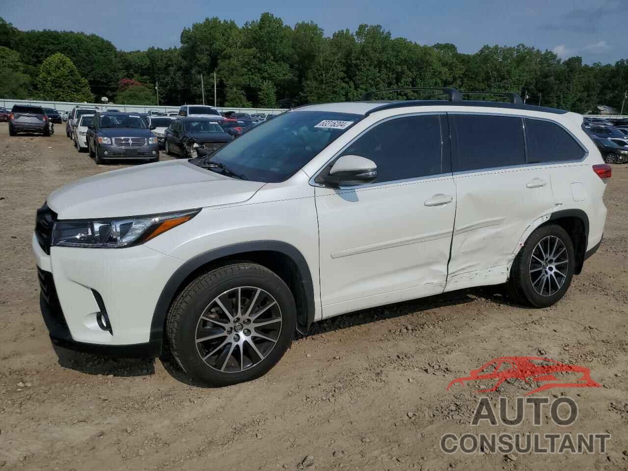 TOYOTA HIGHLANDER 2017 - 5TDJZRFHXHS384809