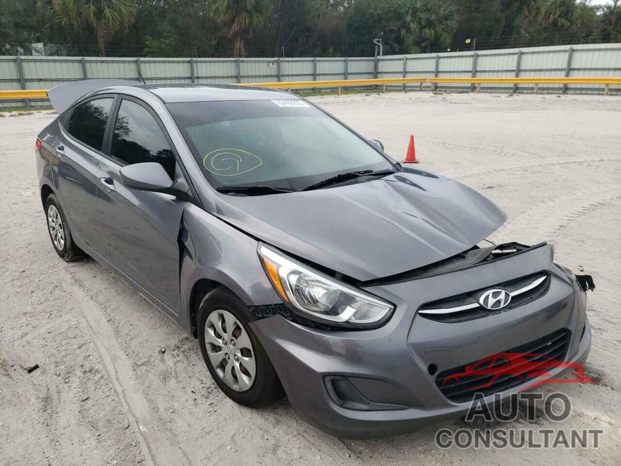 HYUNDAI ACCENT 2017 - KMHCT4AE9HU324649