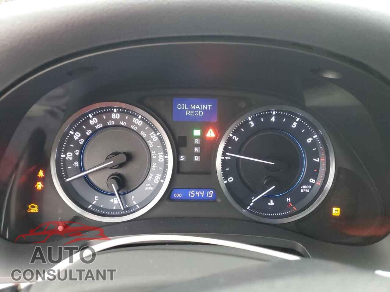 LEXUS IS 2011 - JTHCE5C24B5001553