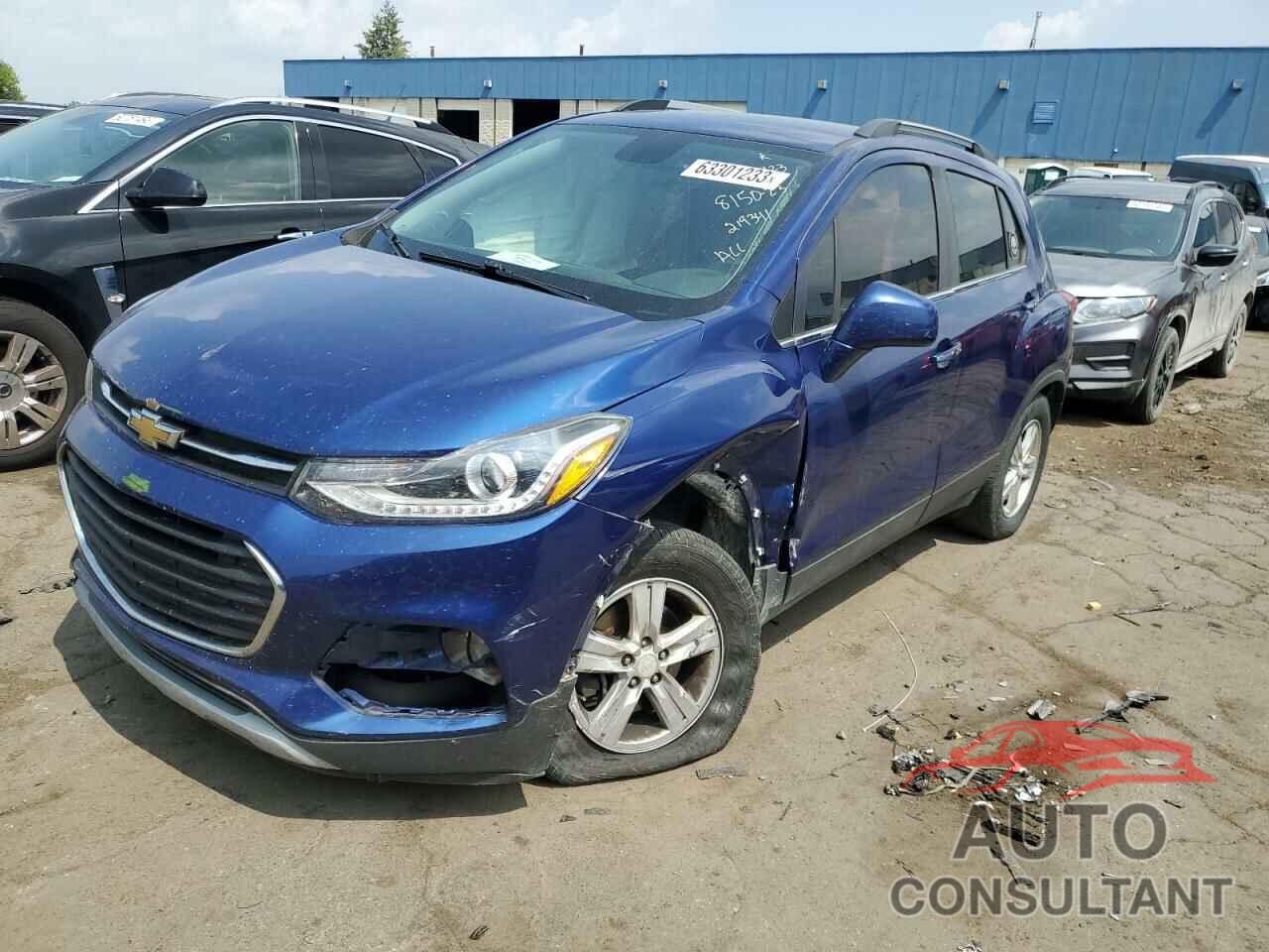 CHEVROLET TRAX 2017 - 3GNCJLSB1HL219341