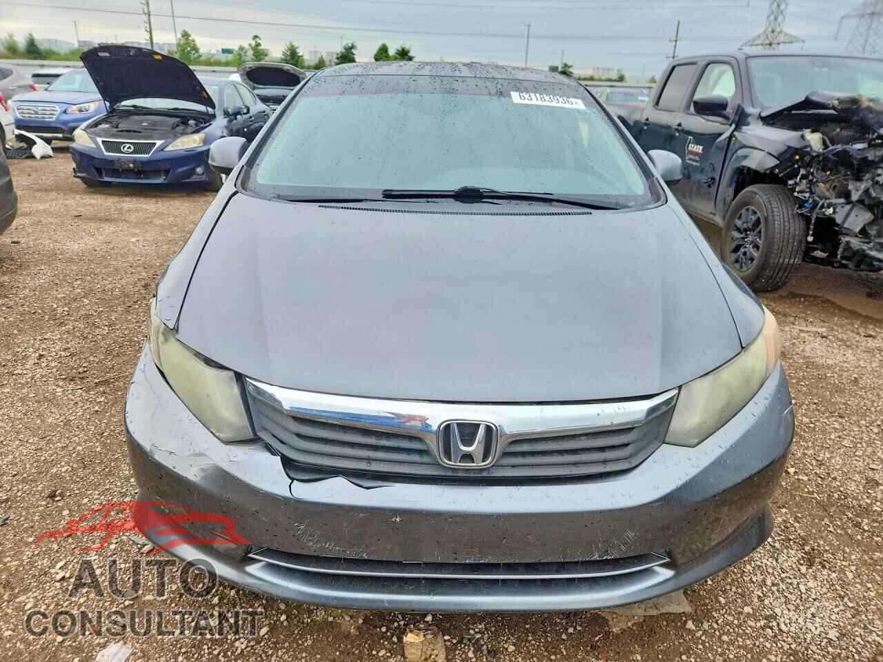 HONDA CIVIC 2012 - 19XFB2F54CE015003