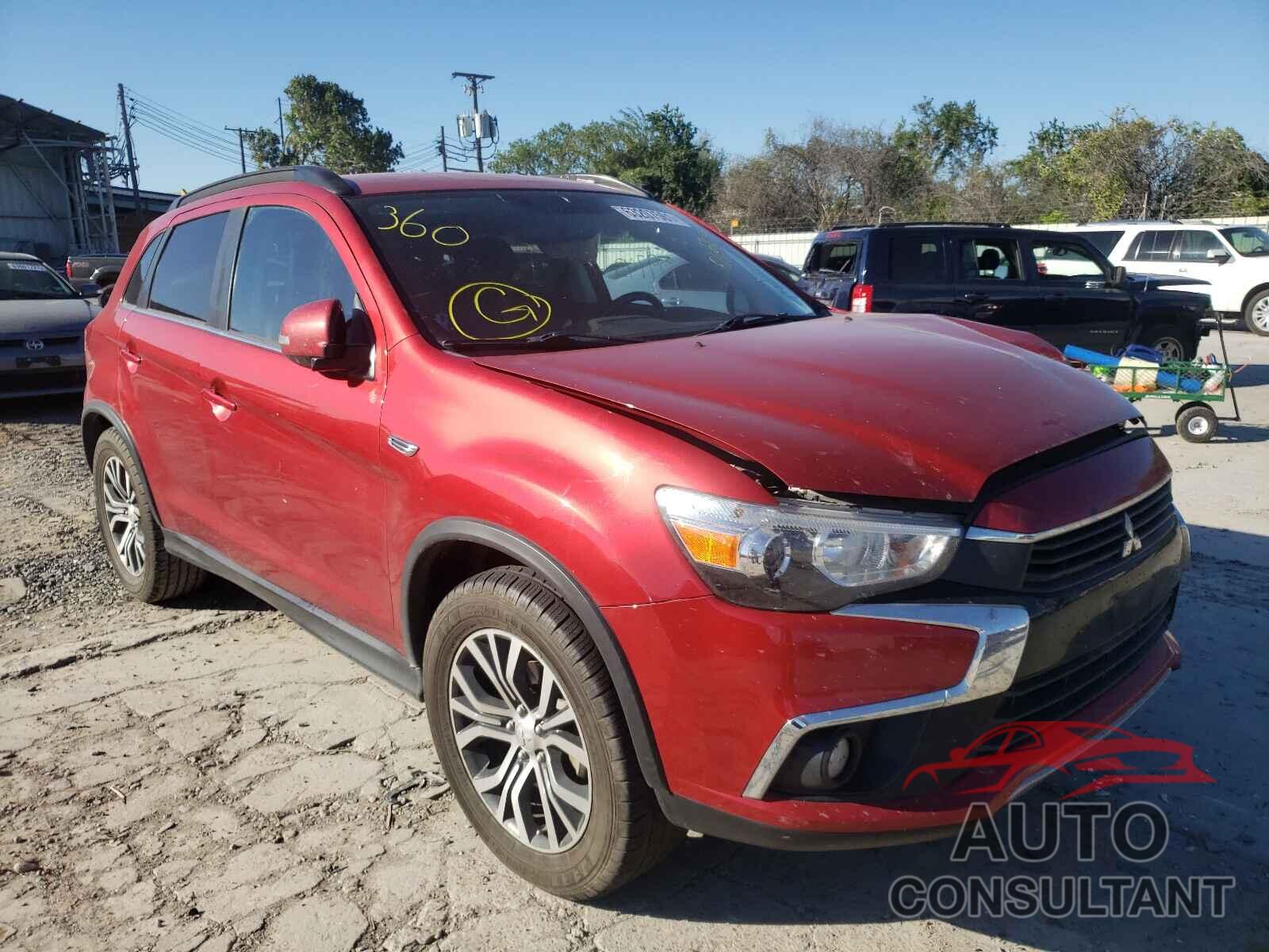 MITSUBISHI OUTLANDER 2017 - JA4AP4AW3HZ066215