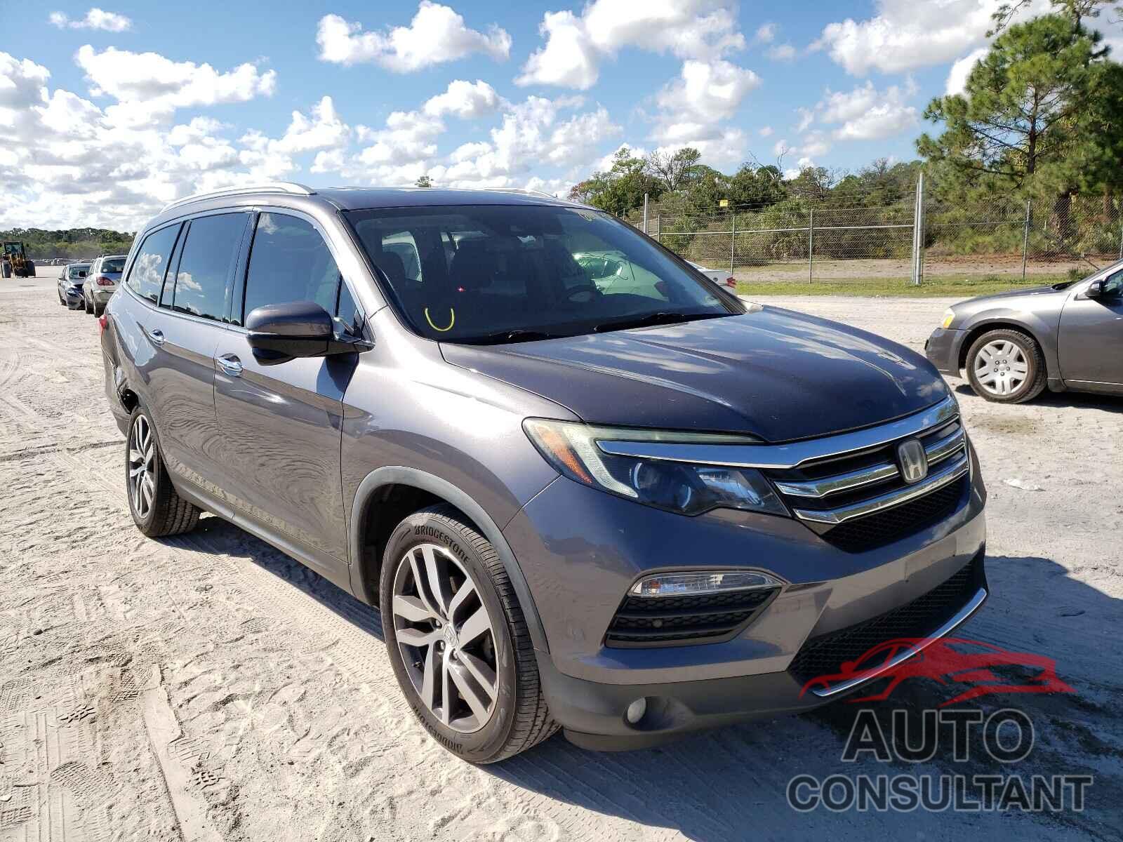 HONDA PILOT 2017 - 5FNYF5H90HB027181