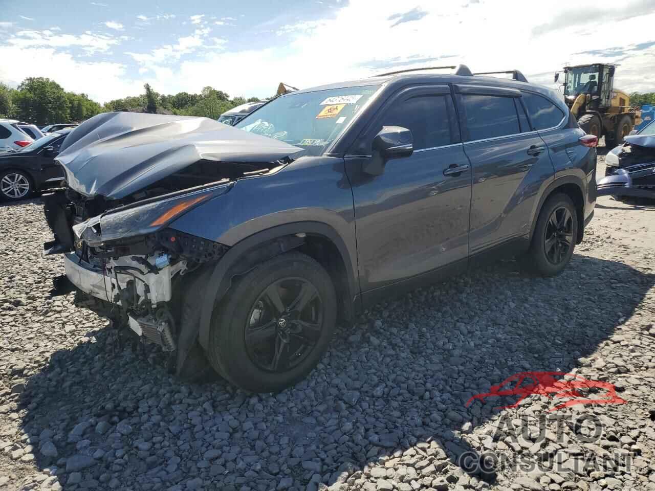 TOYOTA HIGHLANDER 2021 - 5TDBZRBH1MS156735