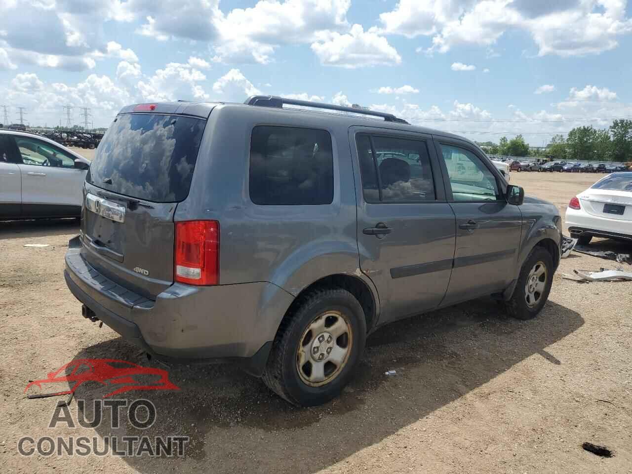 HONDA PILOT 2011 - 5FNYF4H21BB043443