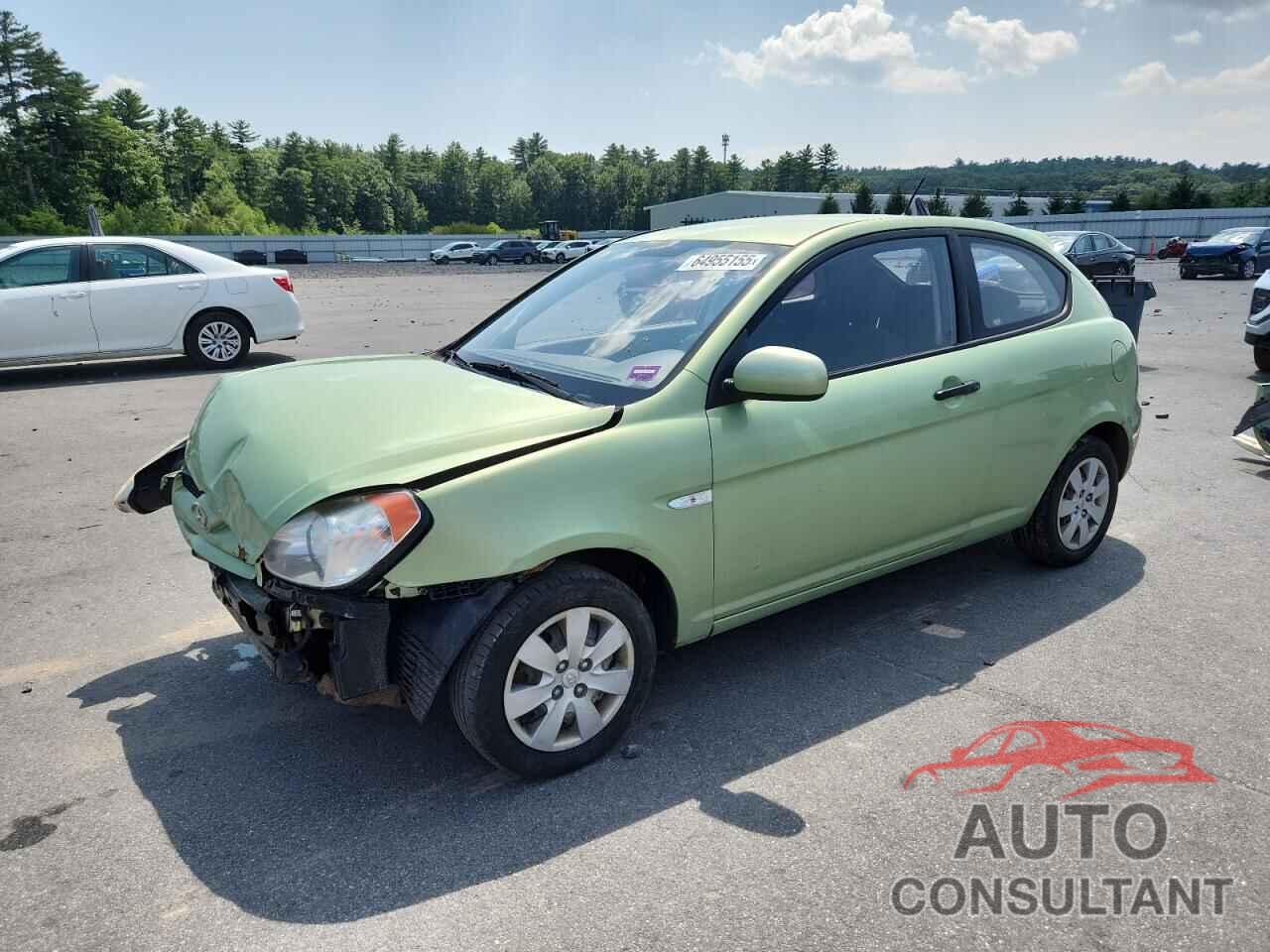 HYUNDAI ACCENT 2011 - KMHCM3AC0BU187548
