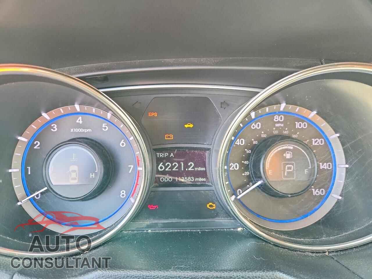 HYUNDAI SONATA 2012 - 5NPEC4AC9CH387748