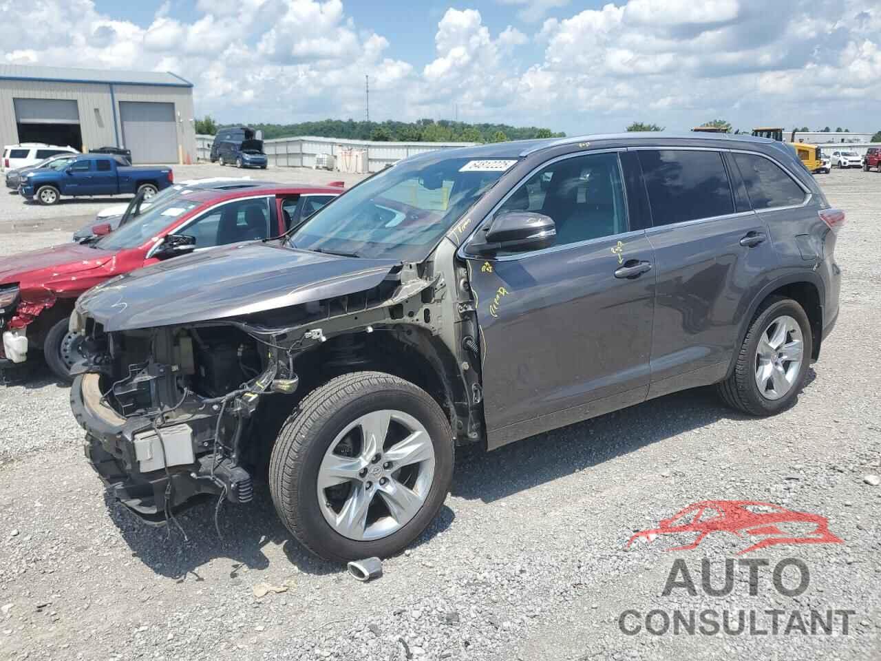 TOYOTA HIGHLANDER 2014 - 5TDDKRFH6ES040133