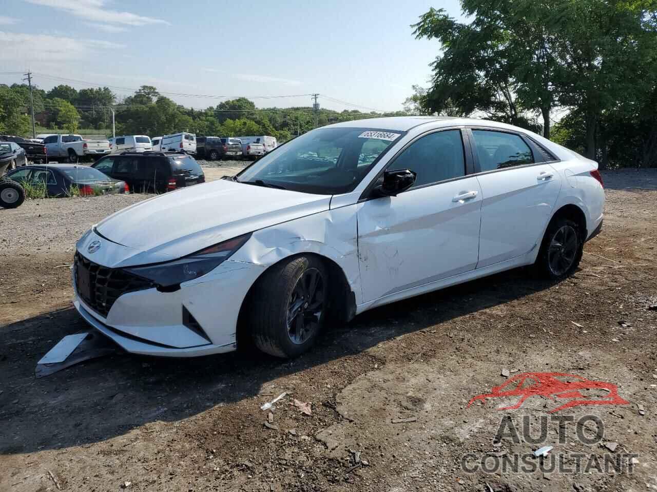 HYUNDAI ELANTRA 2022 - 5NPLM4AG1NH077605