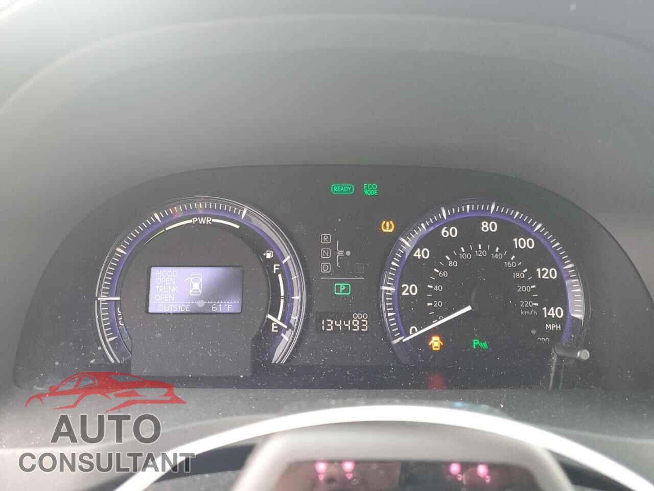 LEXUS HS 2011 - JTHBB1BA4B2046161