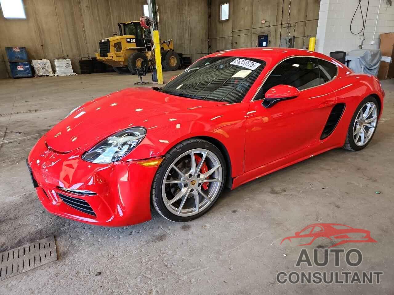 PORSCHE CAYMAN 2017 - WP0AB2A83HS285811