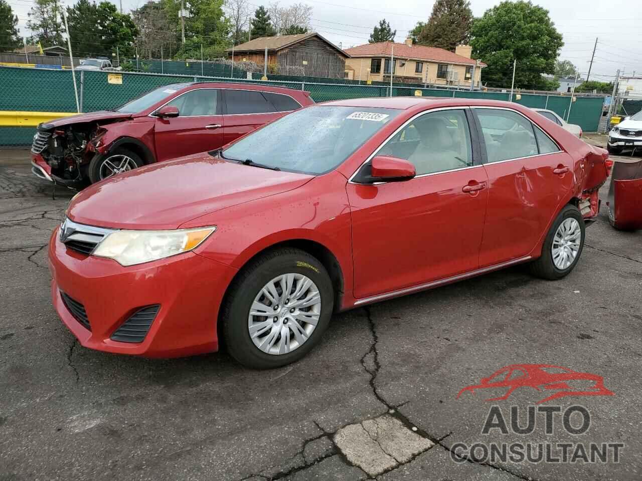 TOYOTA CAMRY 2012 - 4T4BF1FK2CR170087