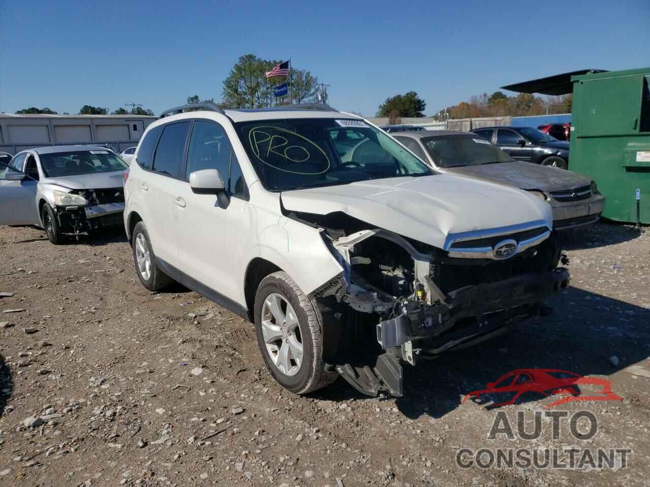 SUBARU FORESTER 2016 - JF2SJADC7GH438320