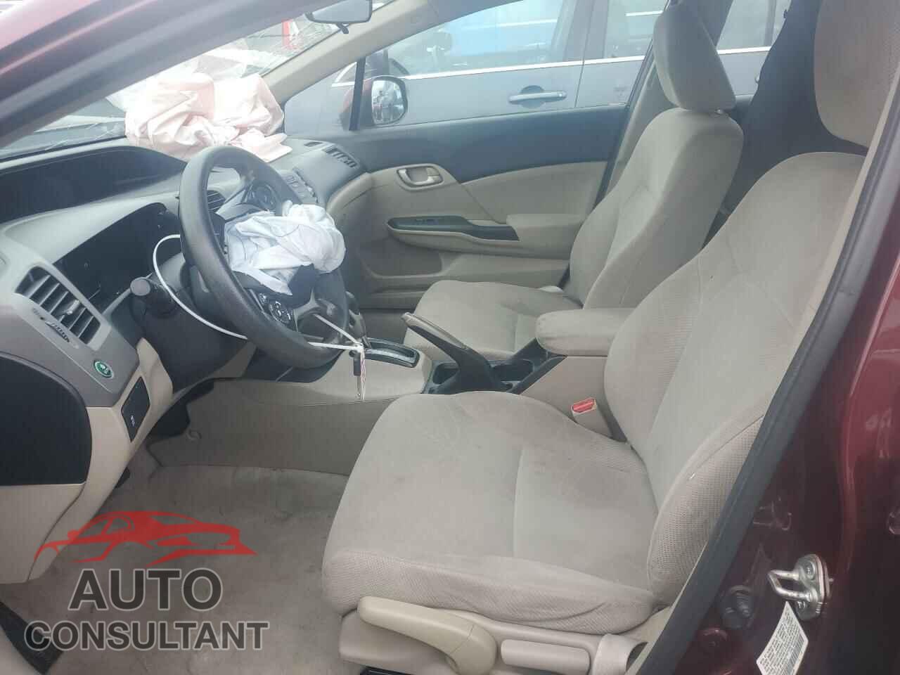 HONDA CIVIC 2012 - 19XFB2F50CE334074